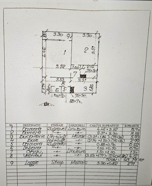 Apartament 2 camere Drumul Taberei- metrou Romancierilor