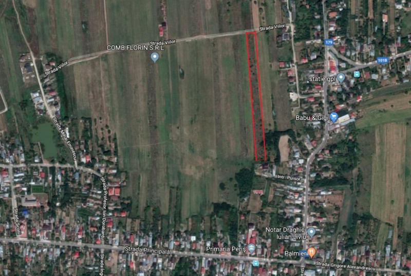 PERIS - PRIMARIE, TEREN INTRAVILAN 7.500 MP